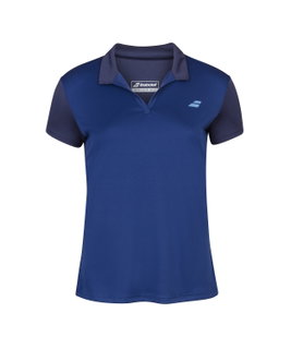 Babolat Tennis-Polo Play Club 2021 dunkelblau Mädchen